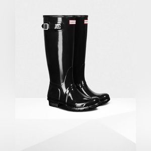 Hunter Boots Original Tall Gloss rain boots